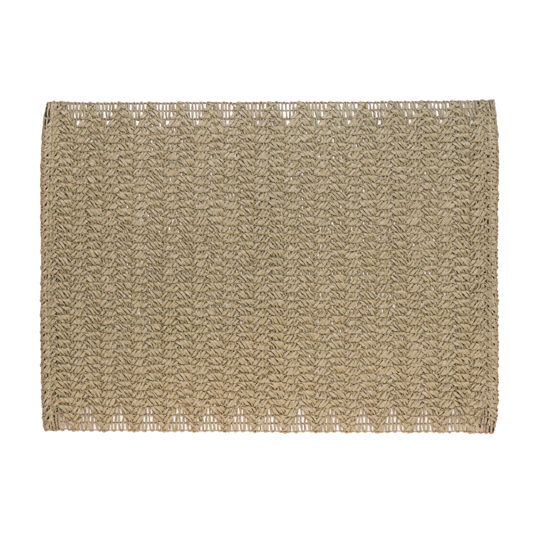 Rectangular placemat Elvea Paper Green 45x30