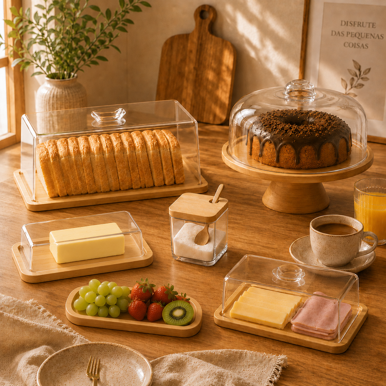 Complete tabletop set Brisa 6 Peças