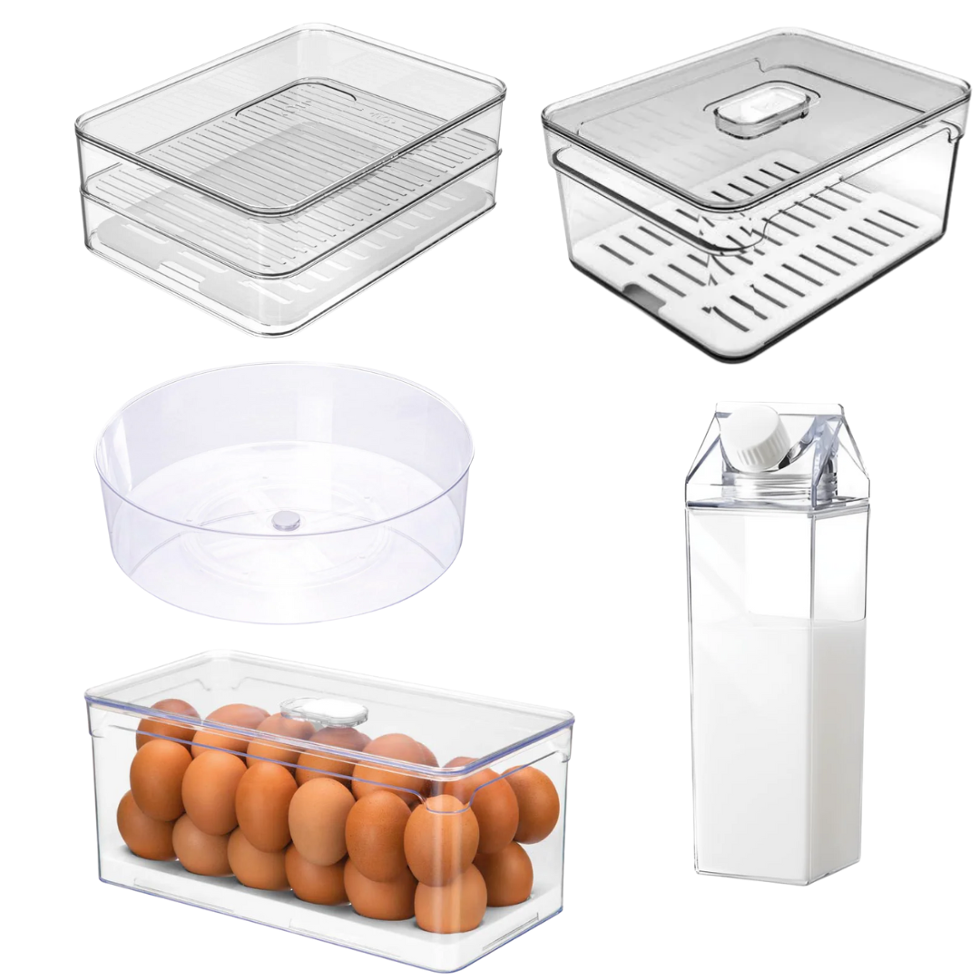 Refrigerator organizer set 5 Pieces
