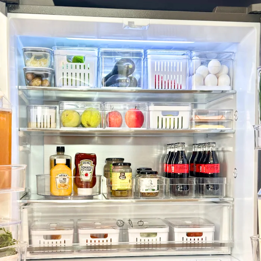 Refrigerator organizer set Complete 18 Pieces