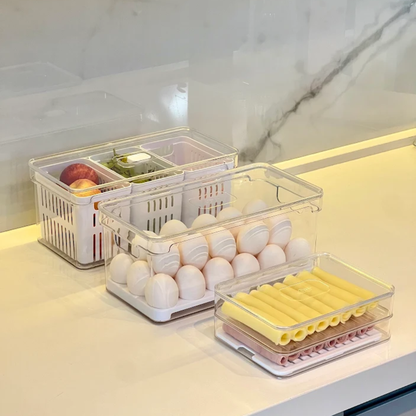 Refrigerator organizer set Organizada 3 Pieces
