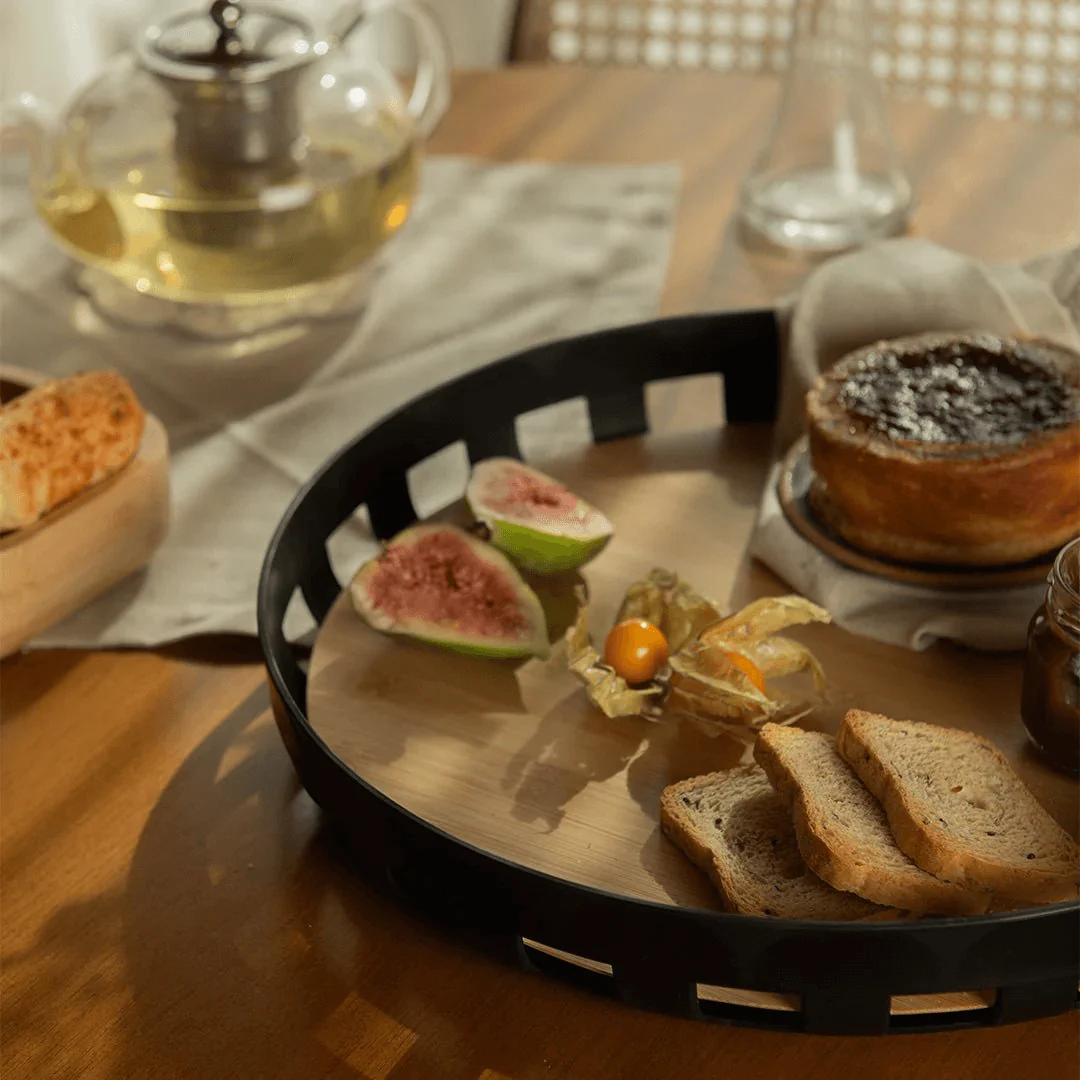 Tabletop set Lume Black 5 Pieces