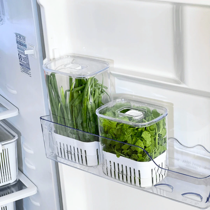 Spice organizer set Clear Fresh 2 Pieces