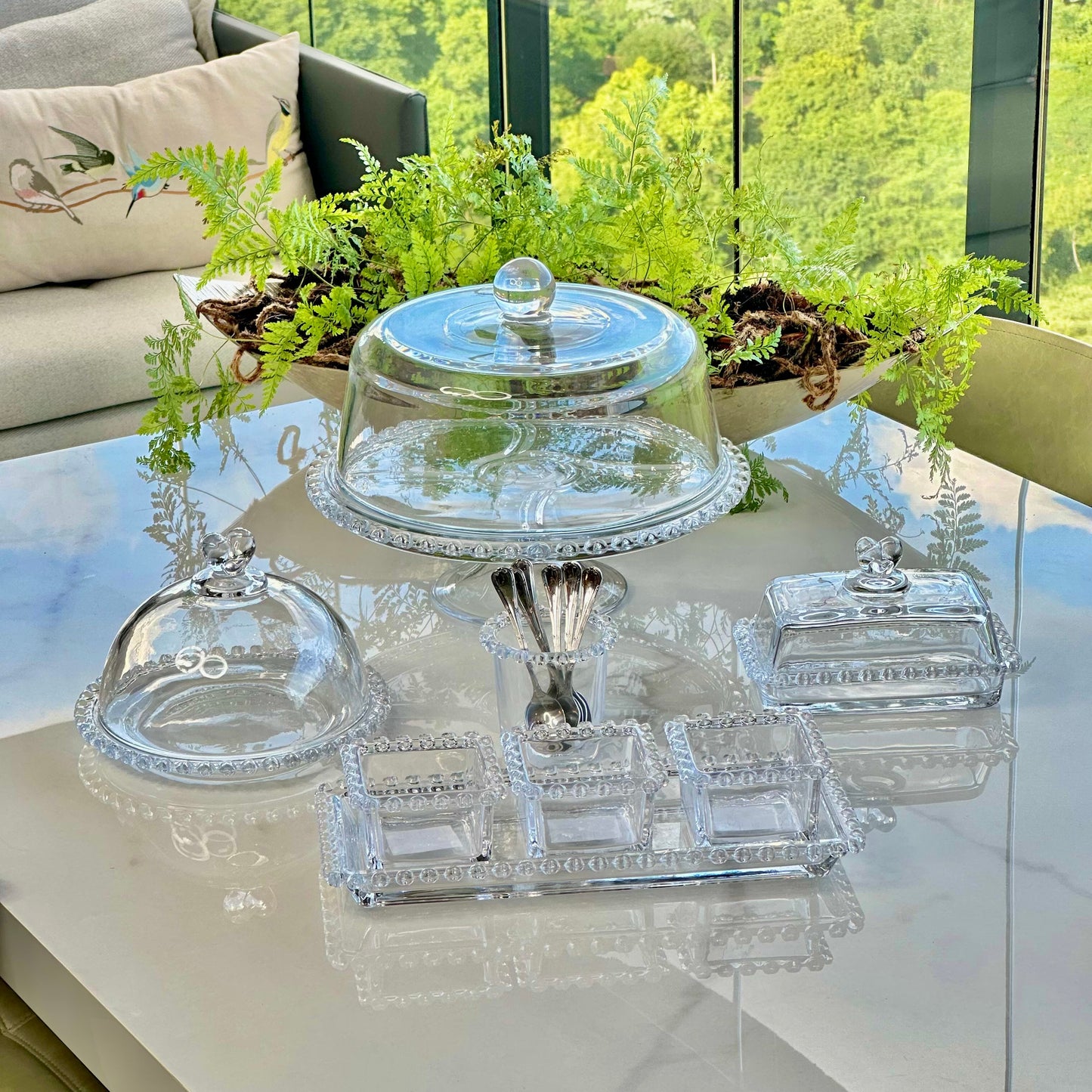Tabletop set Heart 7 Pieces