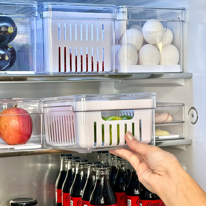 Refrigerator organizer set Complete 18 Pieces