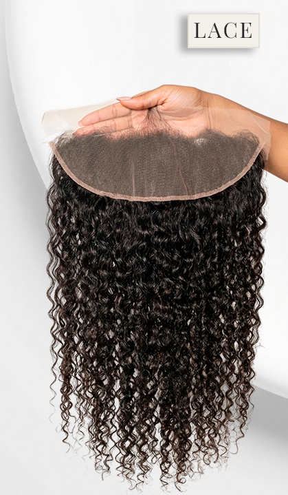 Lace cacheada cabelo natural