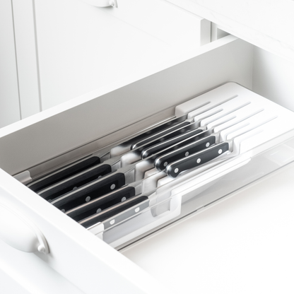 Knife organizer Clear White 37,5cm