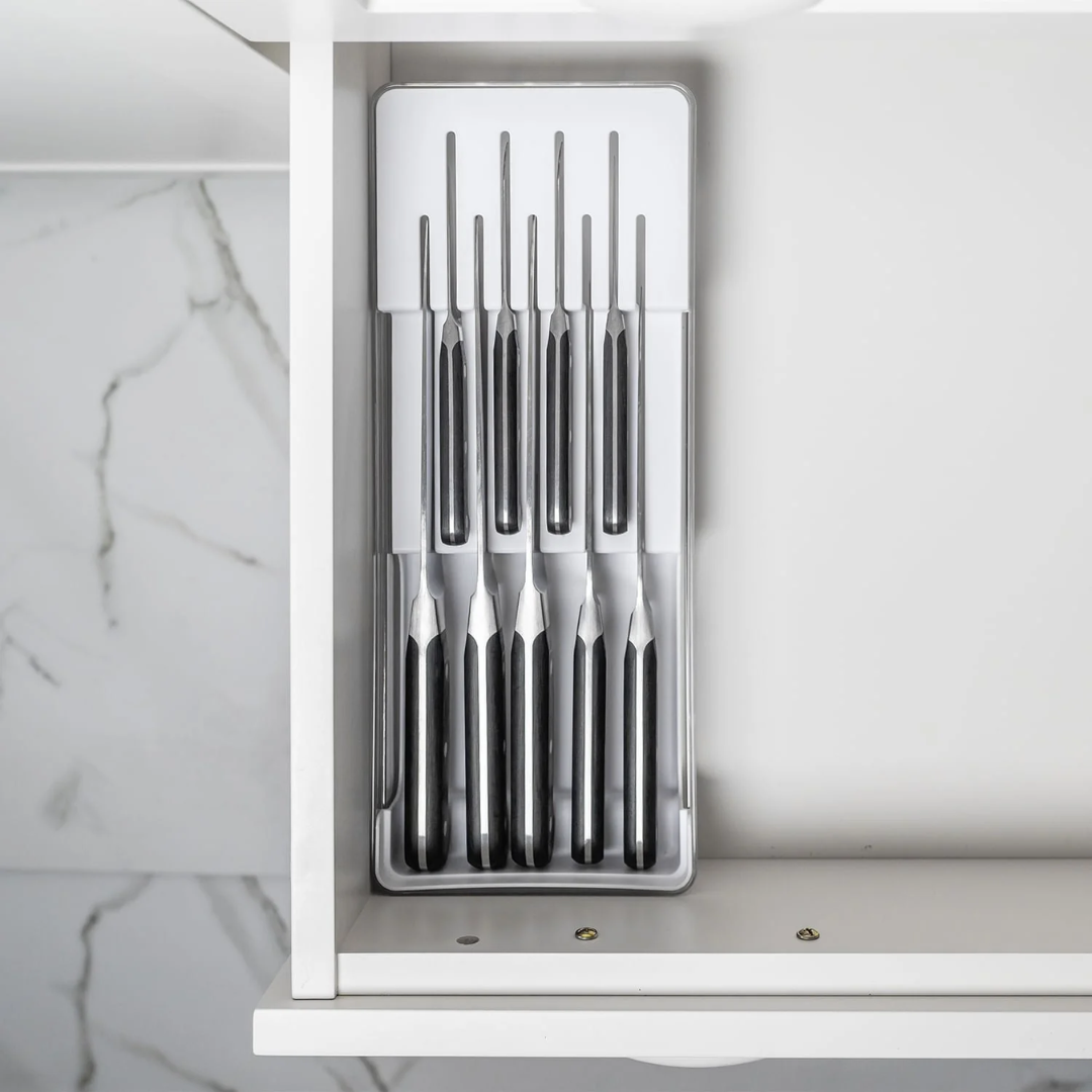 Knife organizer Clear White 37,5cm
