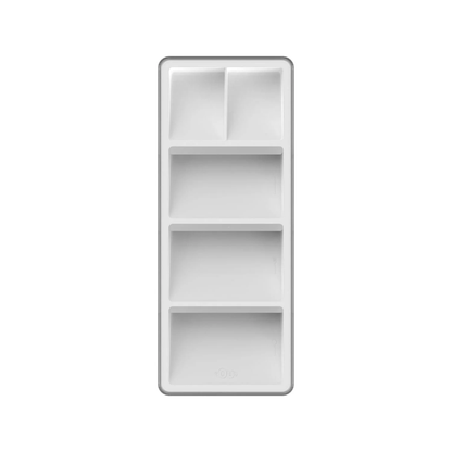 Flatware organizer Drawer Clear White 37,5cm