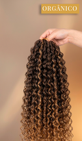 Pacotes na rede para entrelace cabelo orgânico