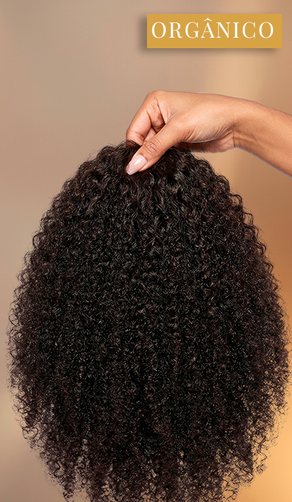 Peruca wig cabelo crespo