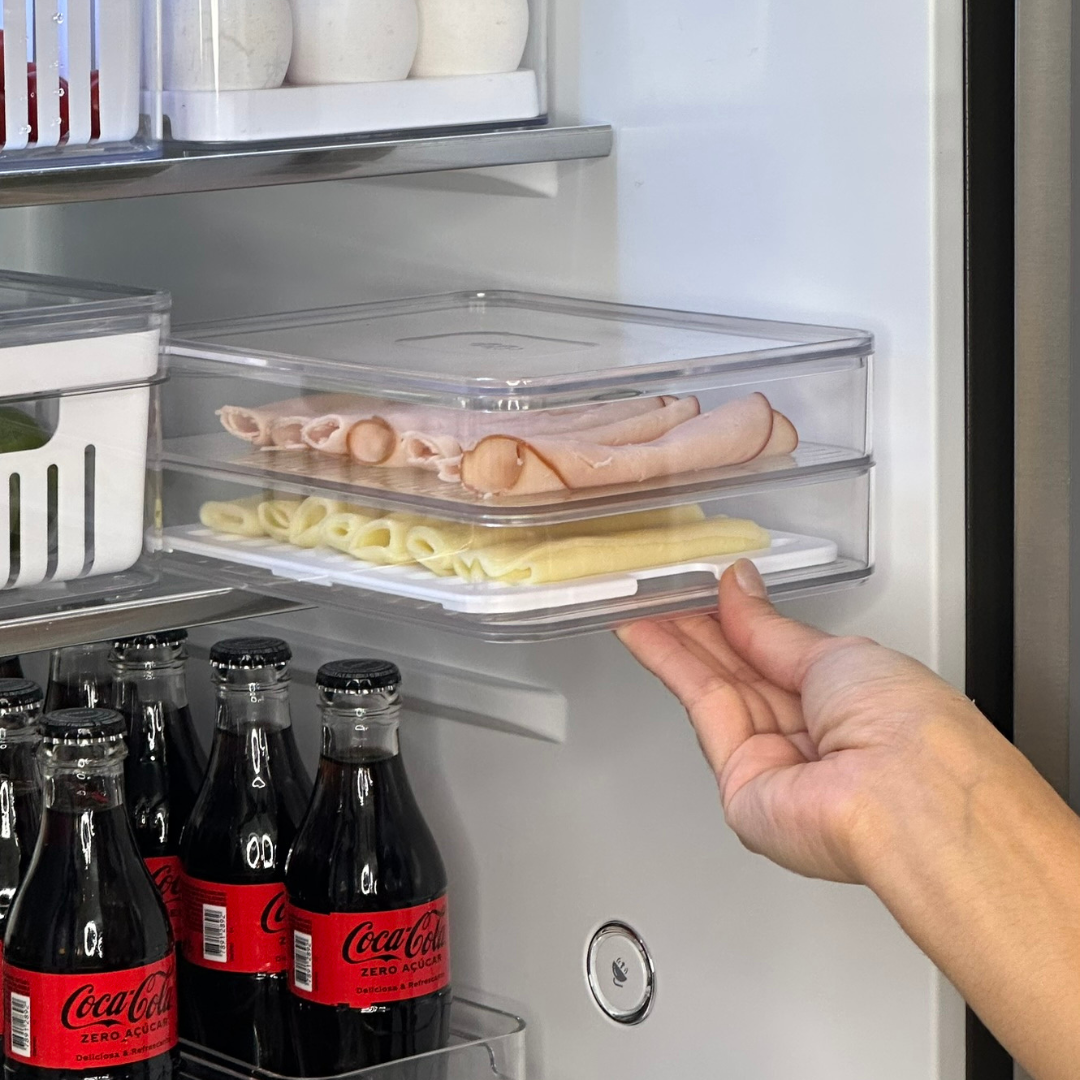 Refrigerator organizer set Complete 18 Pieces