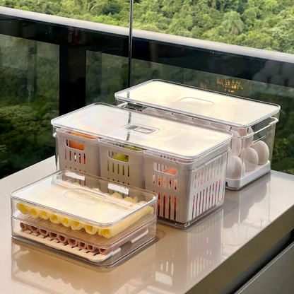 Refrigerator organizer set Organizada 3 Pieces