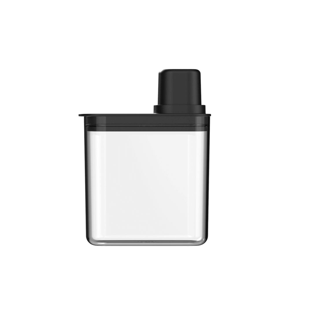 Airtight container with measuring lid Drop Black 1,5L