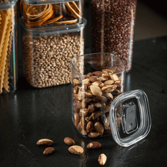 Square airtight container Duo Lock 1L