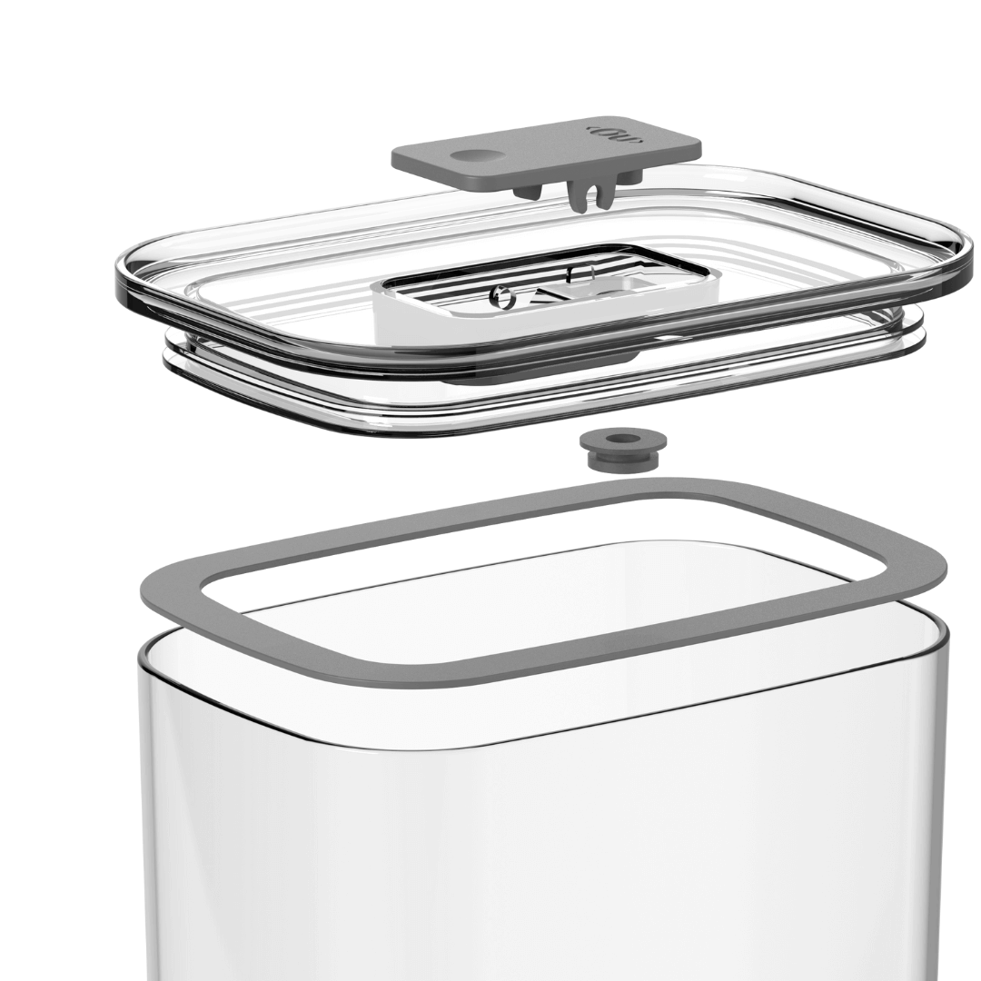 Rectangular airtight container Duo Lock 650ml