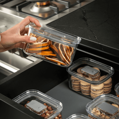 Rectangular airtight container Duo Lock 650ml