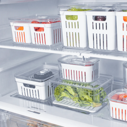 Refrigerator organizer set Complete 18 Pieces