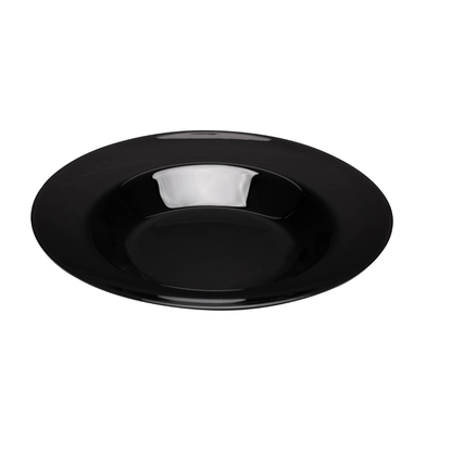 Pasta plate Opalino Friends Time Black 28cm