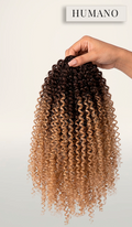 Rabo de Cavalo Coque puff crespo cabelo natural