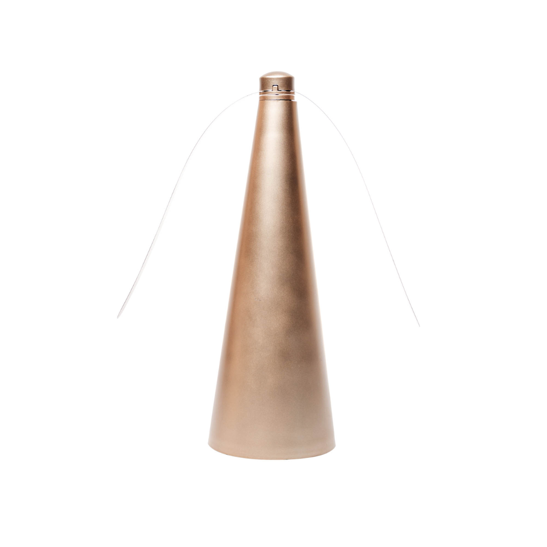 Tabletop repellent fan insect repeller Rose Metallic