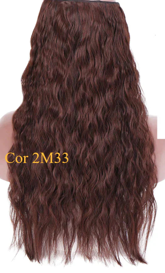 Aplique em tic tac cabelo orgânico