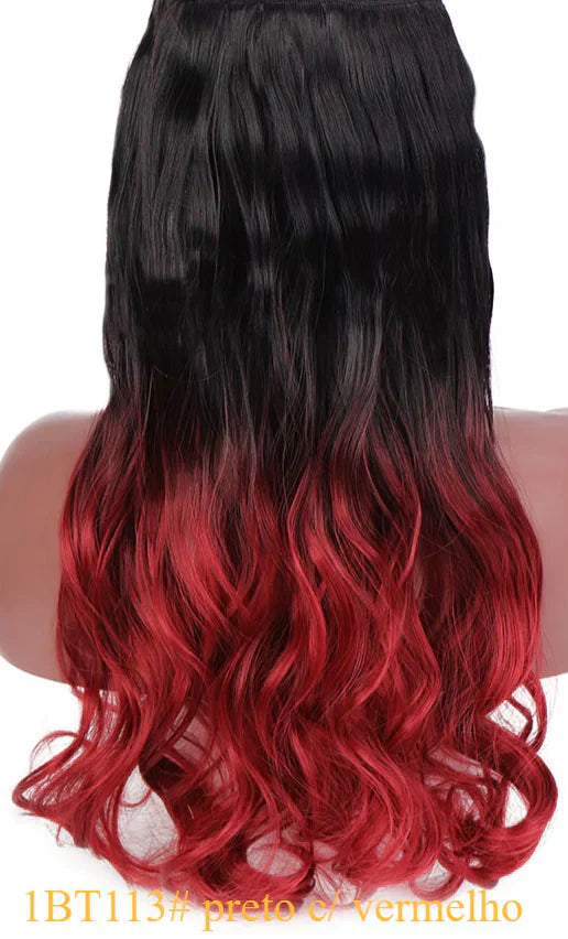 Aplique em tic tac cabelo orgânico