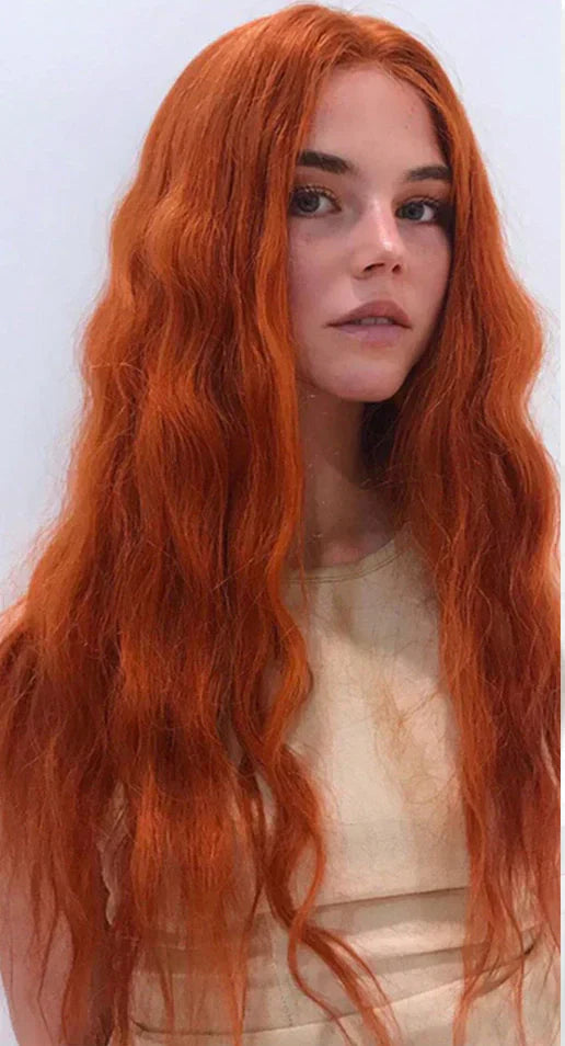 Peruca wig longa orgânico premium