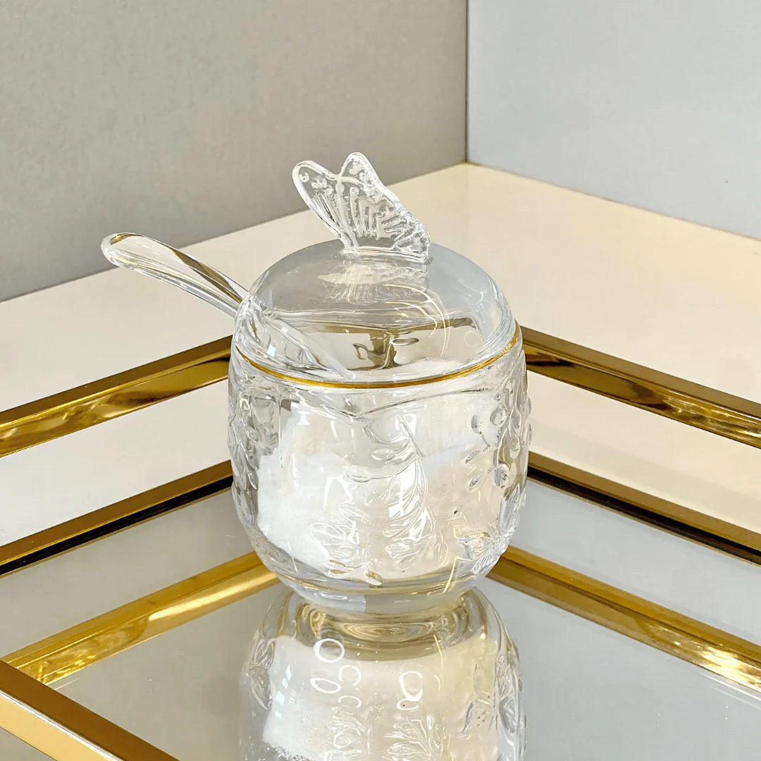 Tabletop set New Butterfly Gold trim 4 Pieces