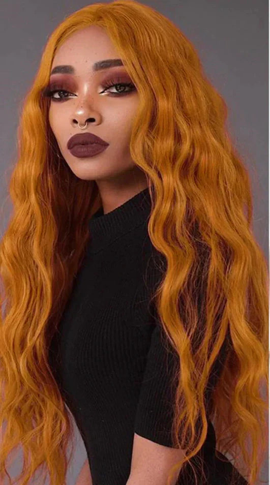 Peruca wig longa orgânico premium