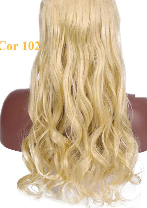 Aplique em tic tac cabelo orgânico