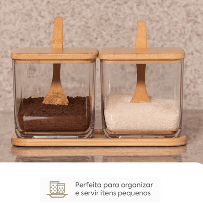 Bamboo tray Brisa 17,9cm