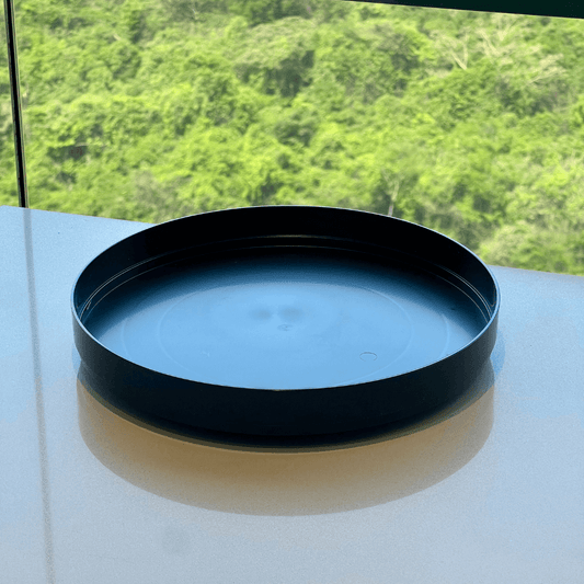 Rotating organizer Lume Plastic Black 25,5cm