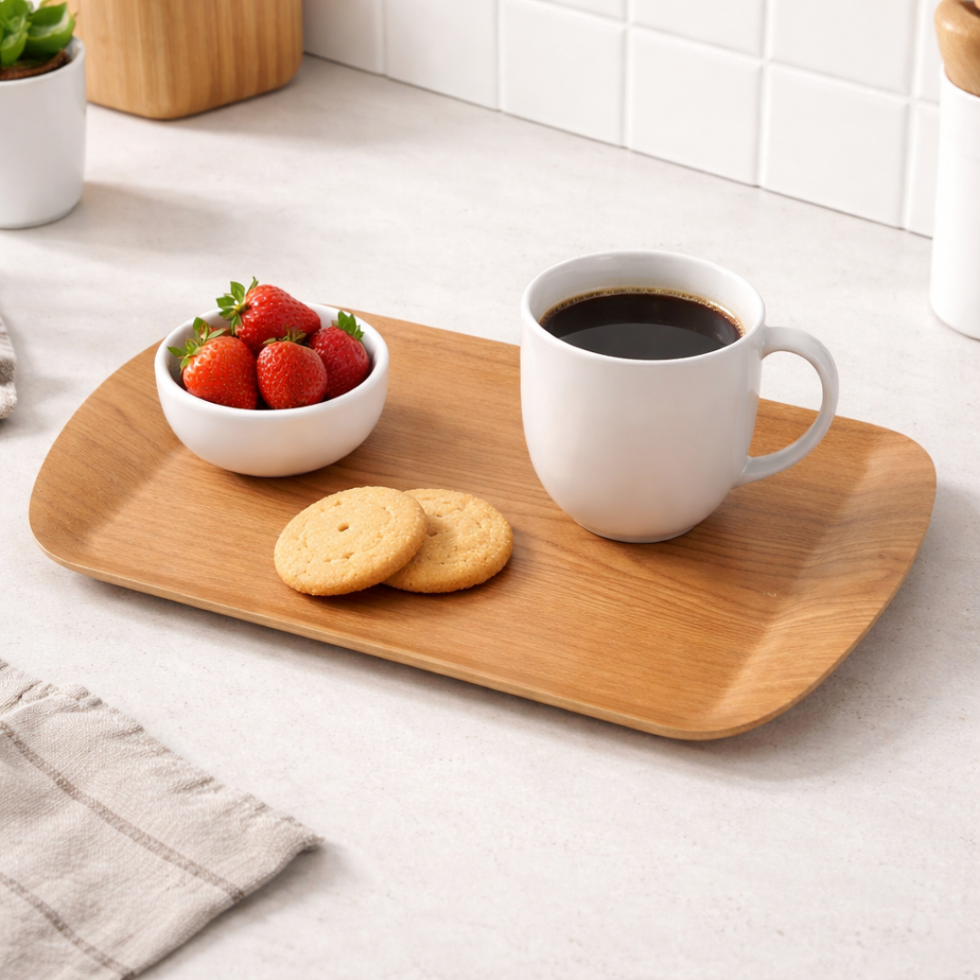 Decorative tray of Wood 42,5cm