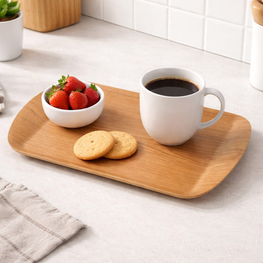 Decorative tray of Wood 42,5cm