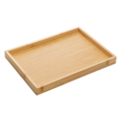 Bamboo tray Nature 22cm X 14cm