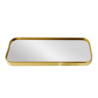 Rectangular tray Mirrored Gold 30cm