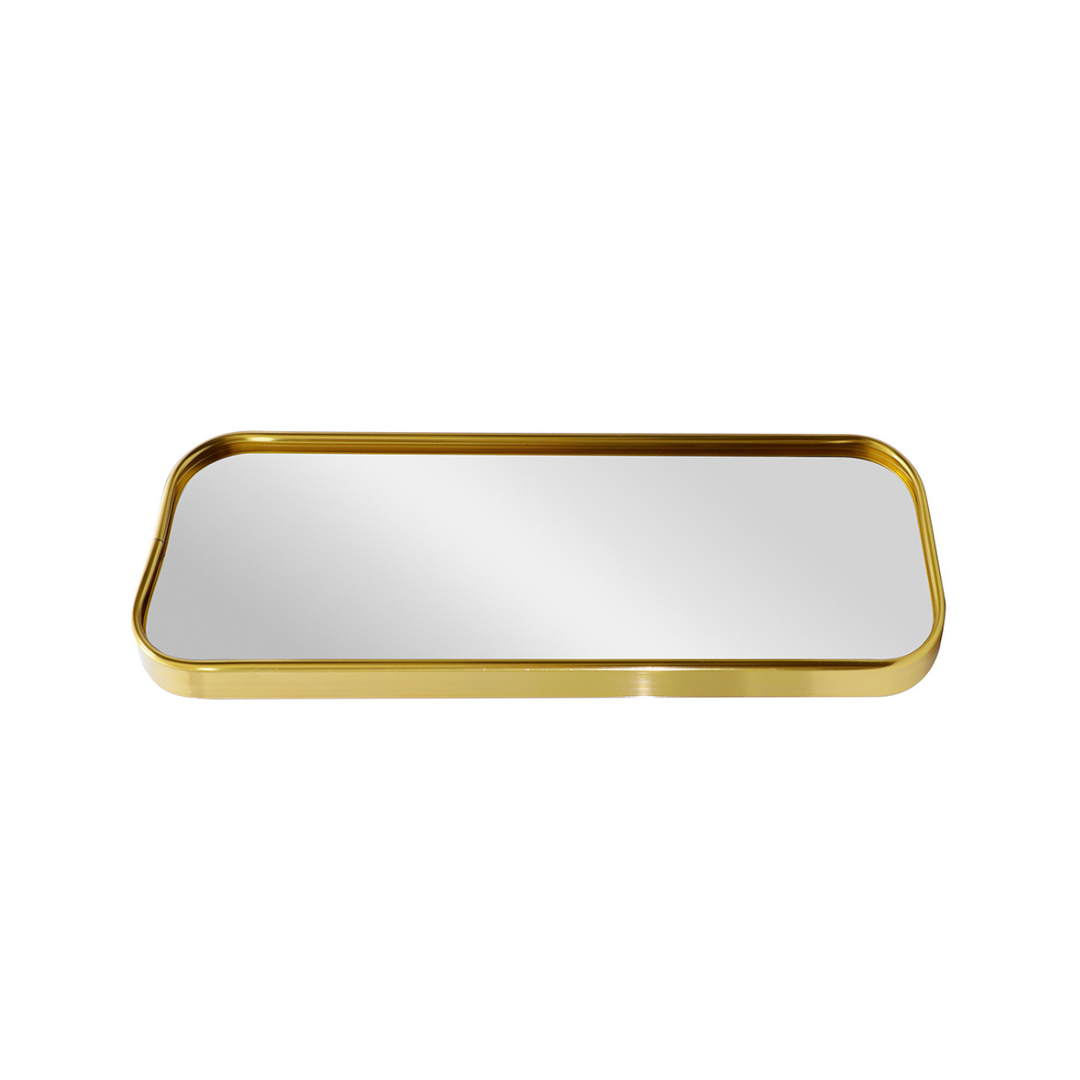 Rectangular tray Mirrored Gold 22cm x 9,5cm