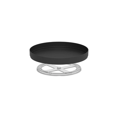 Rotating organizer Lume Plastic Black 25,5cm