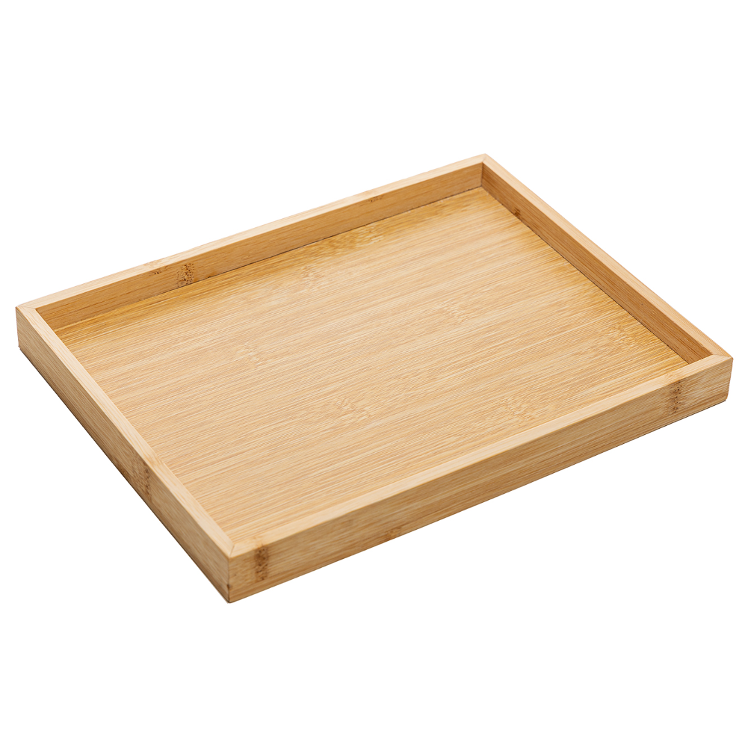 Rectangular tray of Bamboo Nature 33cm