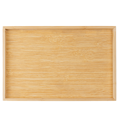 Rectangular tray of Bamboo Nature 33cm