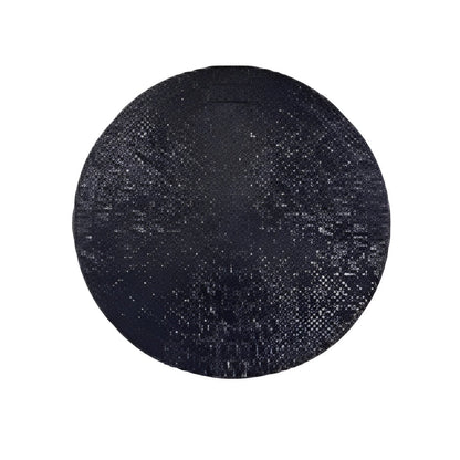 Round placemat PVC Black 38cm