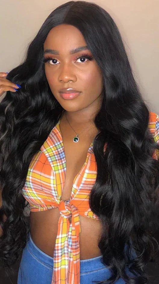 Peruca wig longa orgânico premium