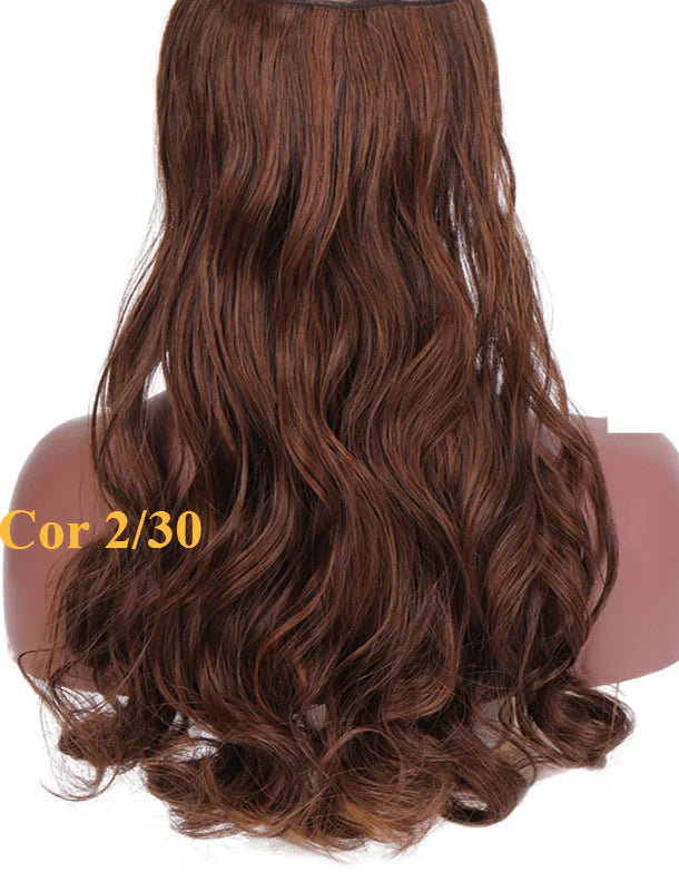 Aplique em tic tac cabelo orgânico