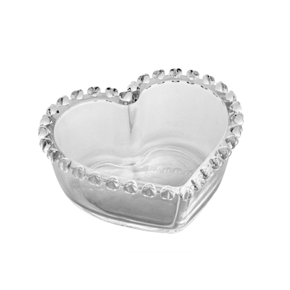 Bowl Shape of Heart in crystal 13,5cm