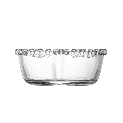 Bowl Shape of Heart in crystal 13,5cm