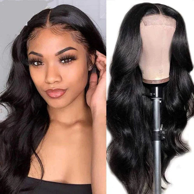 Lace wig com disfarce frontal