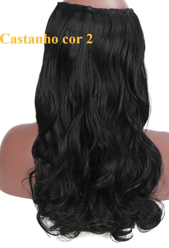 Aplique em tic tac cabelo orgânico