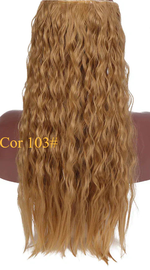 Aplique em tic tac cabelo orgânico