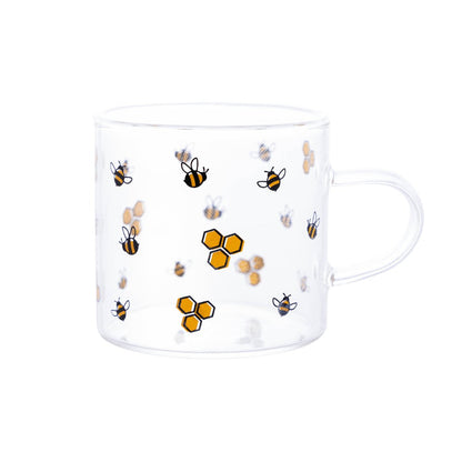Glass mug Bee Bee 125ml